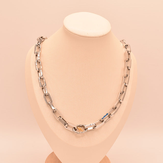 Collar Cadena Eslabones Rayo