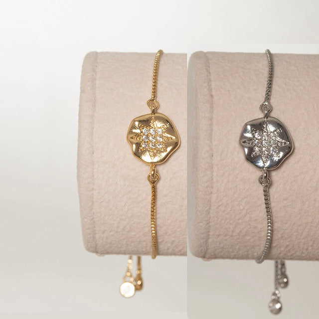 Pulsera Estrella Brillante Ajustable