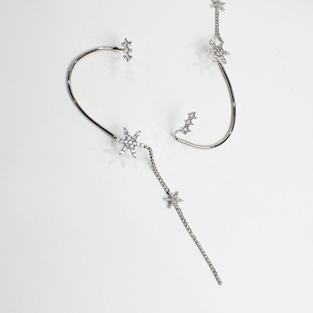 Earcuff Cascada de Estrellas