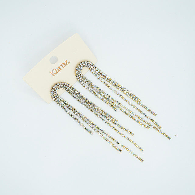 Pendientes Cascada Brillante