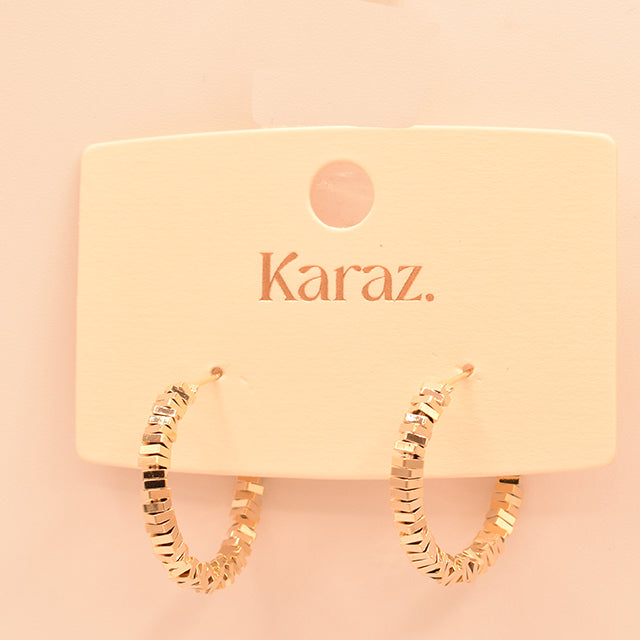 Aros Dorados Geométricos Karaz