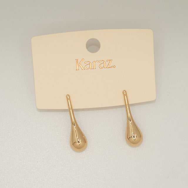 Pendientes Gota Dorada Minimalista