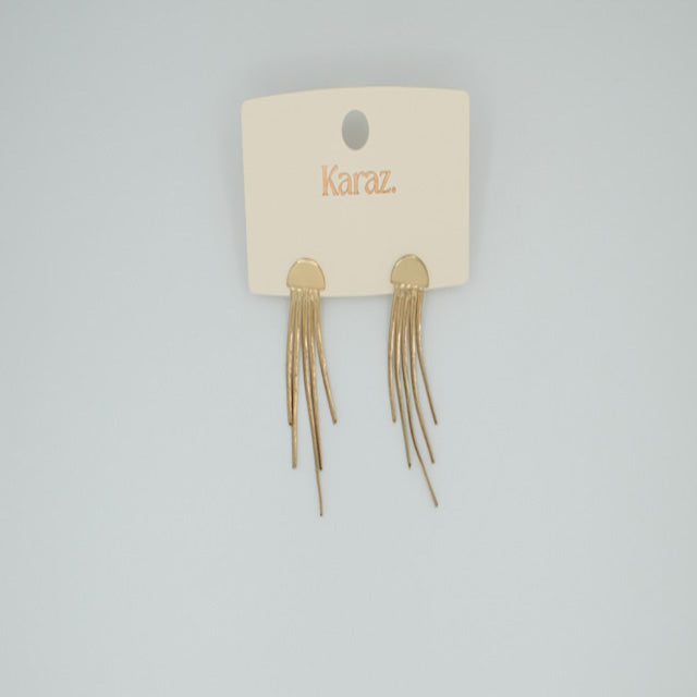 Aretes Medusa Dorados | Elegancia en Movimiento