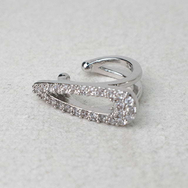 Ear Cuff Lágrima de Brillo