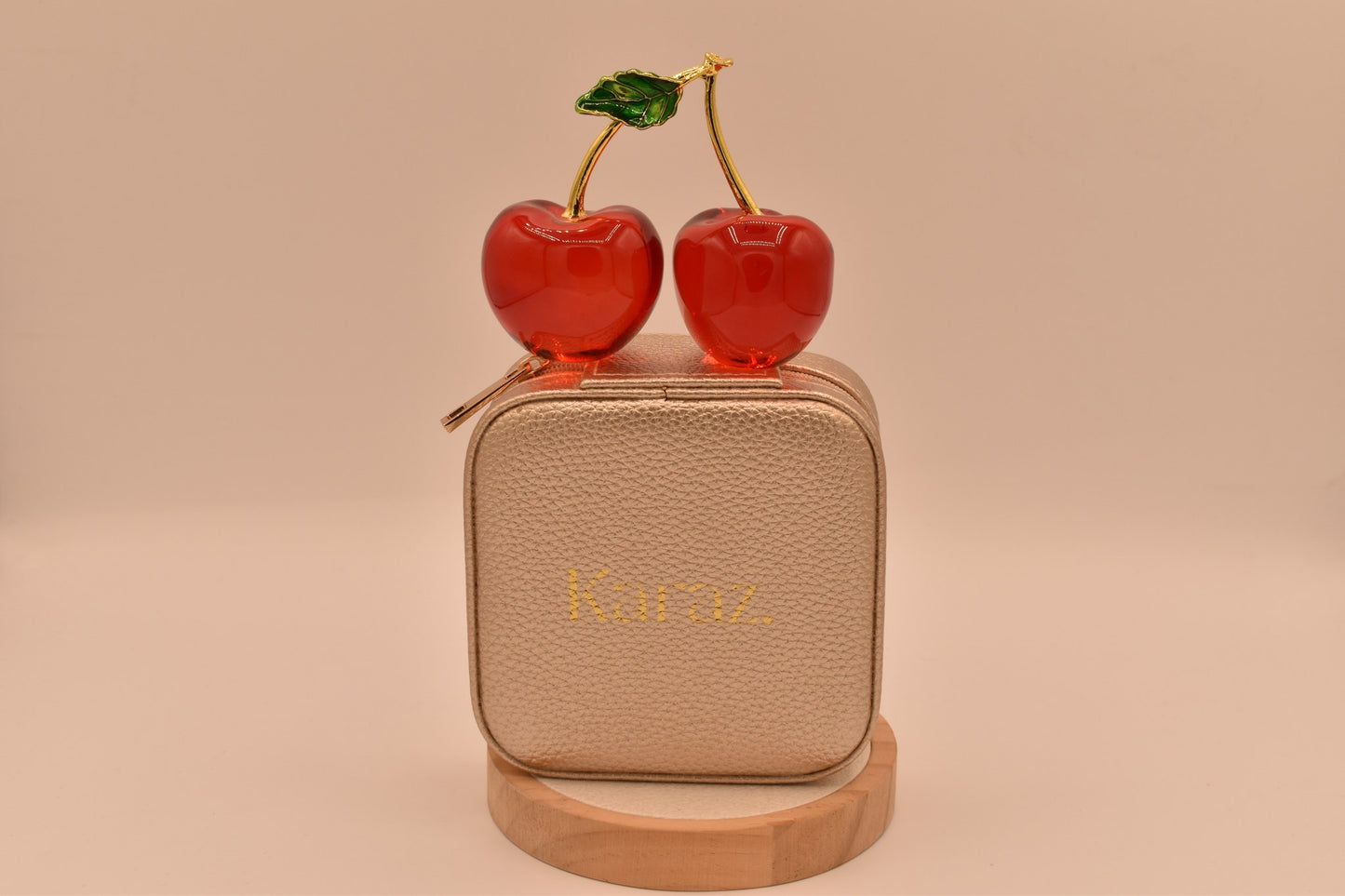 Mini Joyero de Viaje Karaz Oro Rosa