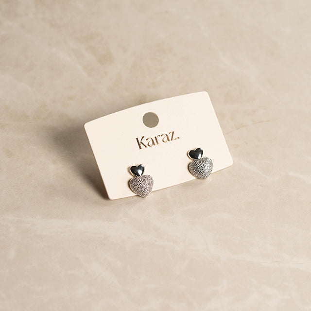 Pendientes Corazón Brillante