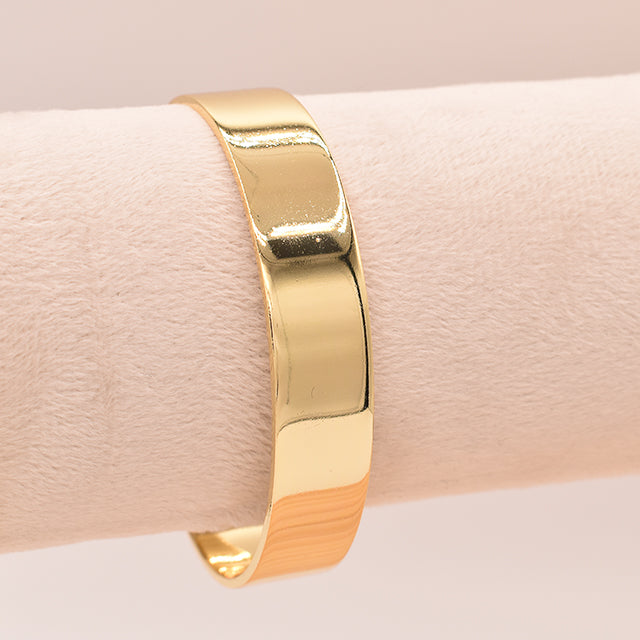 Pulsera Rígida Dorada Clásica