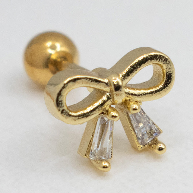 Piercing Lazo Brillante Oro