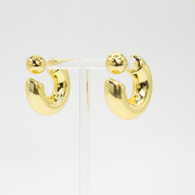 Aretes Dona con Topo Redondo