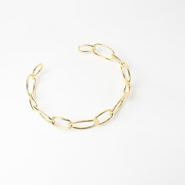 Choker Cadena de Eslabones Dorados