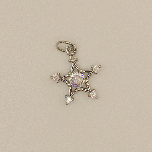 Dije Estrella Celestial con Circonitas