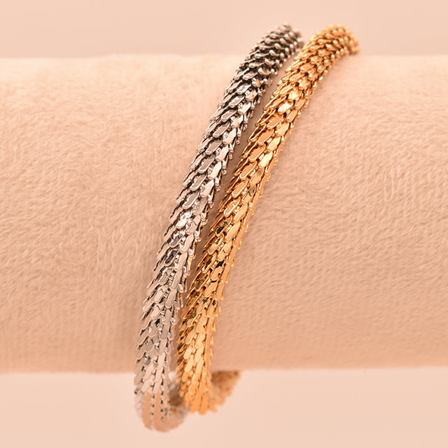 Pulsera Cadena Plana Elegante