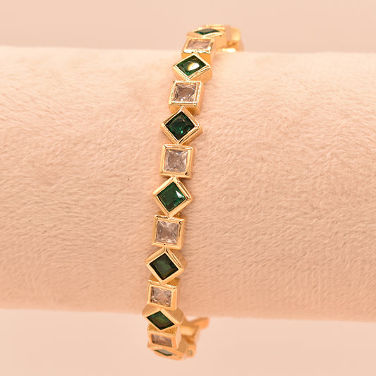 Pulsera Elegancia Esmeralda
