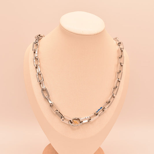 Collar Cadena Eslabones Rayo