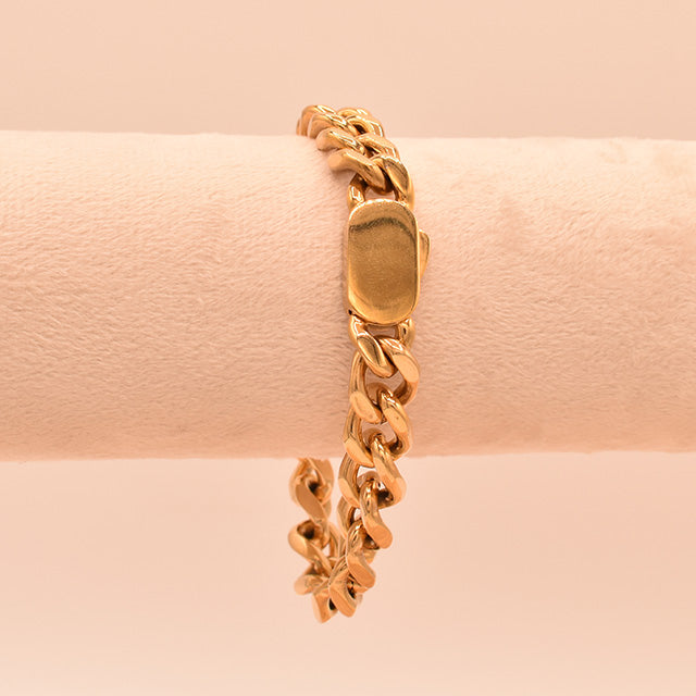 Pulsera Eslabones Dorados