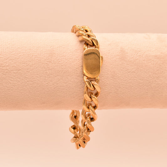 Pulsera Eslabones Dorados