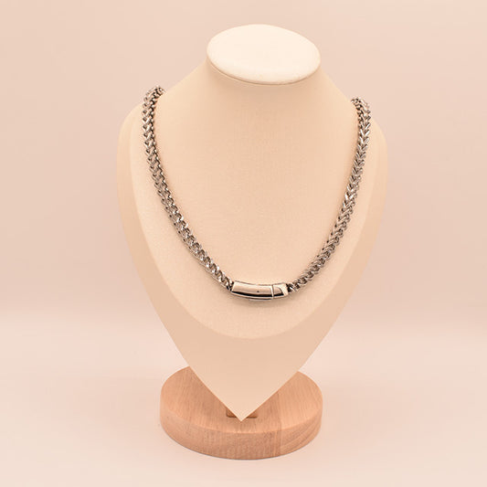 Collar Cadena Eslabones Modernos
