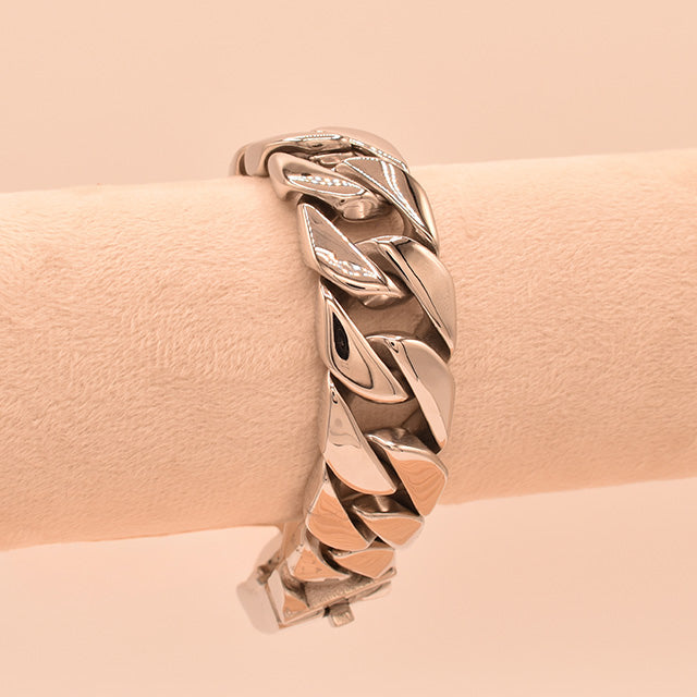 Pulsera de Eslabones Gruesos