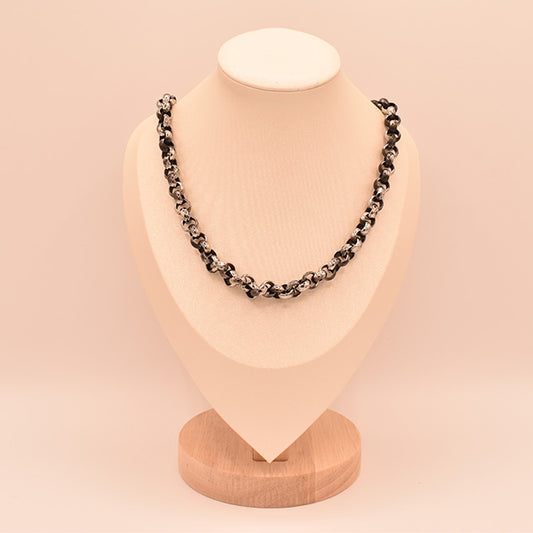 Collar de Eslabones Bicolor