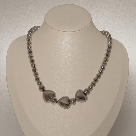 Collar Brillo Corazones