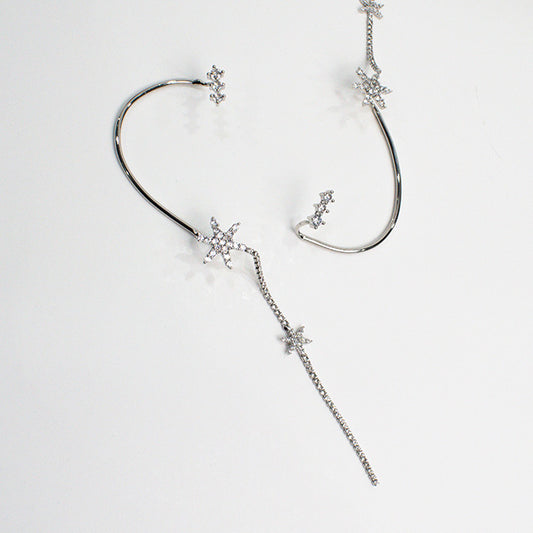 Earcuff Cascada de Estrellas