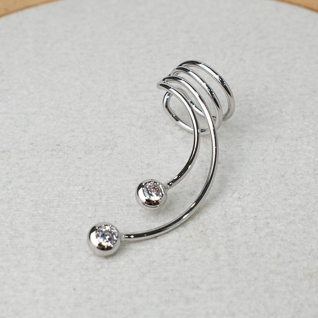 Earcuff Espiral Brillante