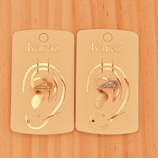 Earcuff Irregular con Brillantes