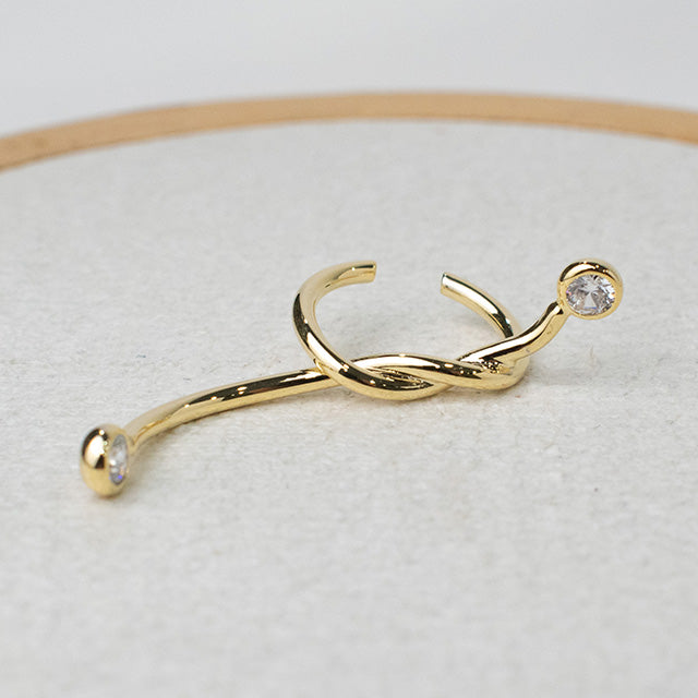 Earcuff Nudo Brillante
