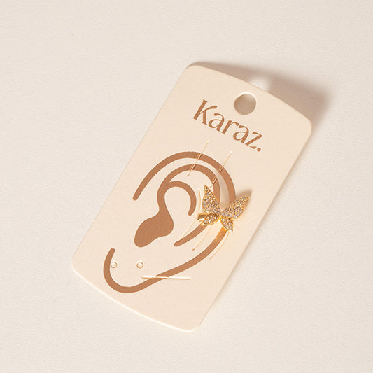 Earcuff Mariposa Brillante