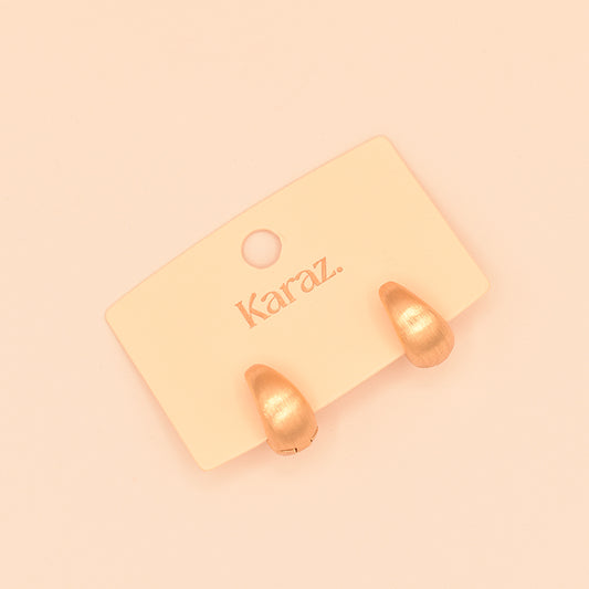 Aretes Aro Curvo Karaz