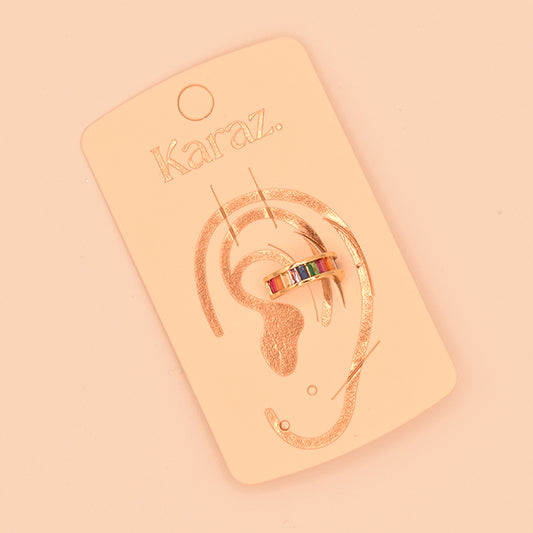 Earcuff Arcoíris Multicolor