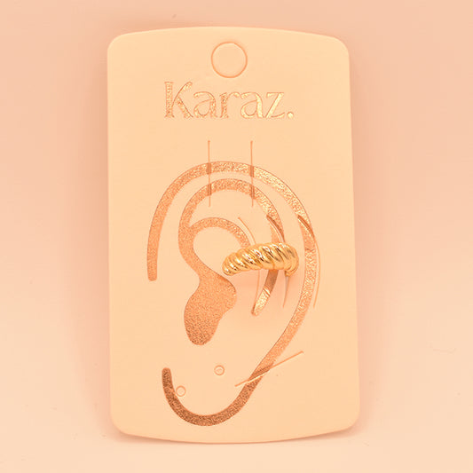 Earcuff Croissant Dorado