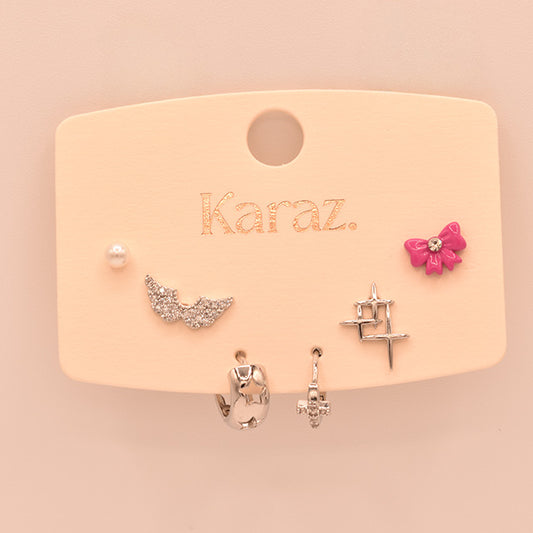 Set de Pendientes TOPO | Estilo Versátil y Divertido