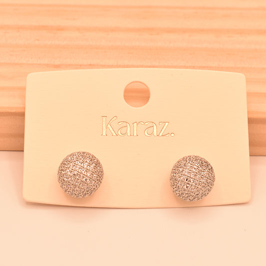 Aretes Esfera Brillante | Elegancia Sutil