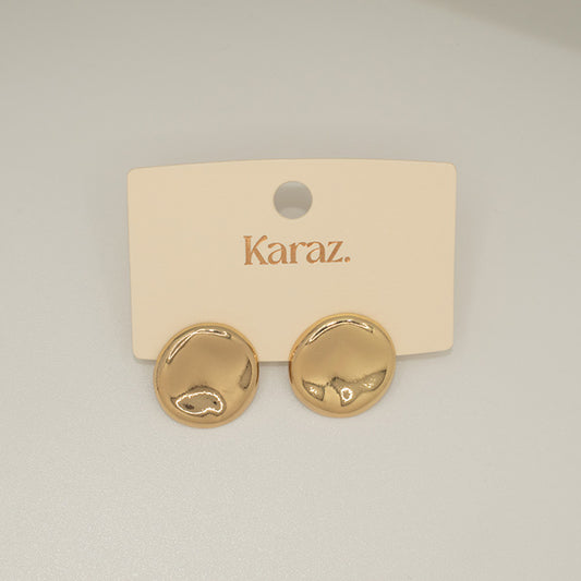 Pendientes Dorados con Textura Orgánica