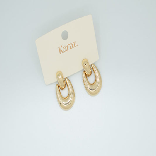 Aretes Chunky Dorados | Elegancia Retro