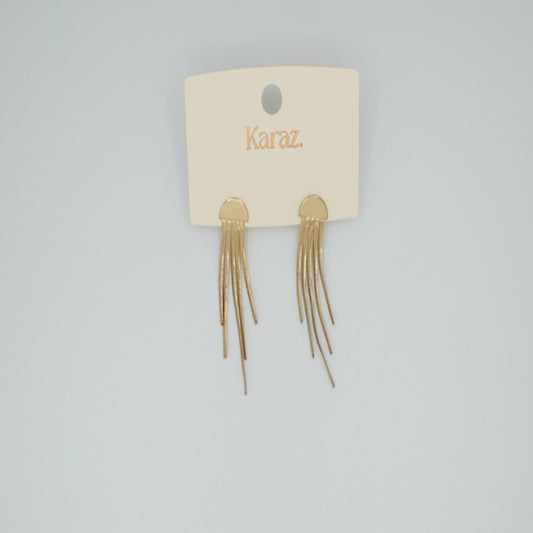 Aretes Medusa Dorados | Elegancia en Movimiento
