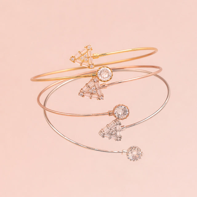 Pulsera Brillo Geométrico