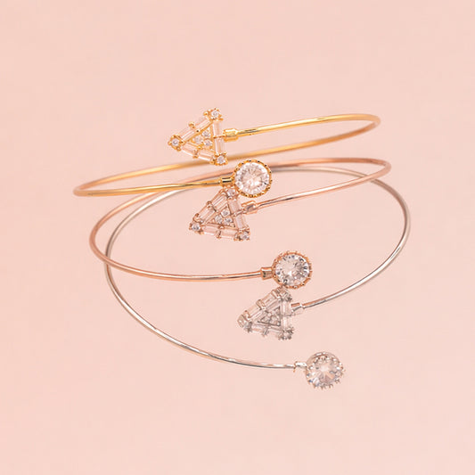 Pulsera Brillo Geométrico