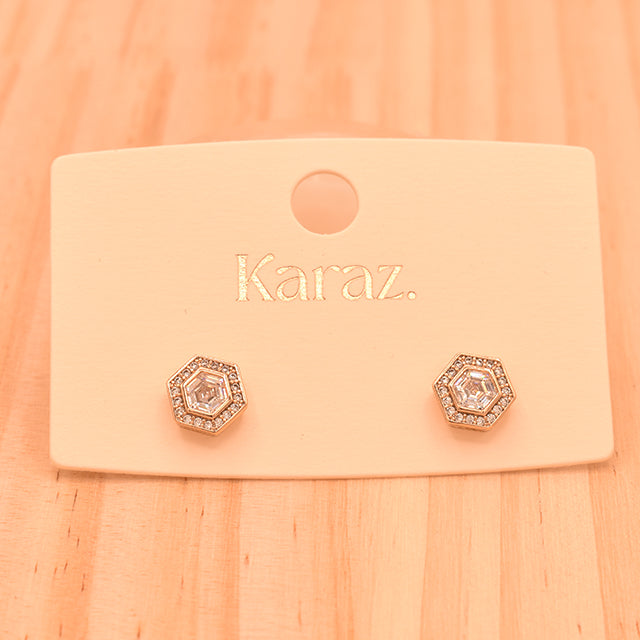 Aretes Hexagonales Brillantes