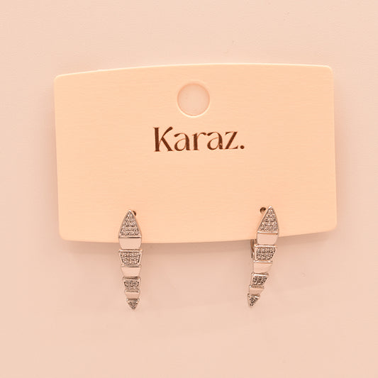 Aretes Punta Brillante Karaz