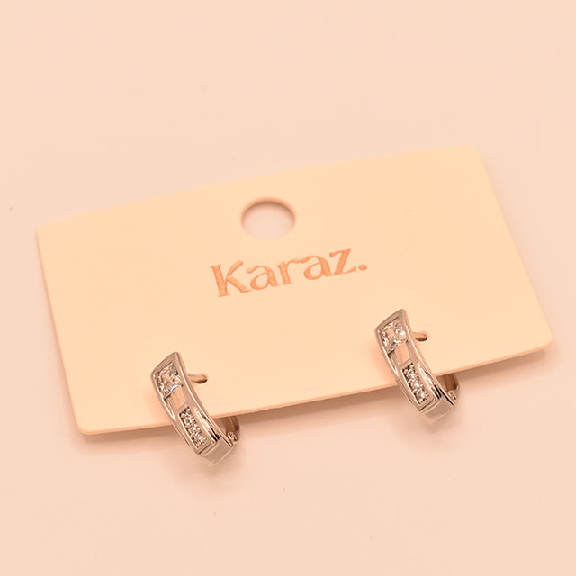 Pendientes Aros Brillo Elegante