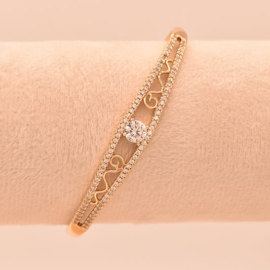 Pulsera Elegancia Dorada con Cristales