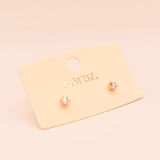 Aretes Solitario Brillante