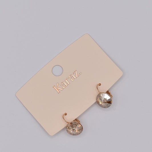 Aretes Karaz con Cristal Brillante