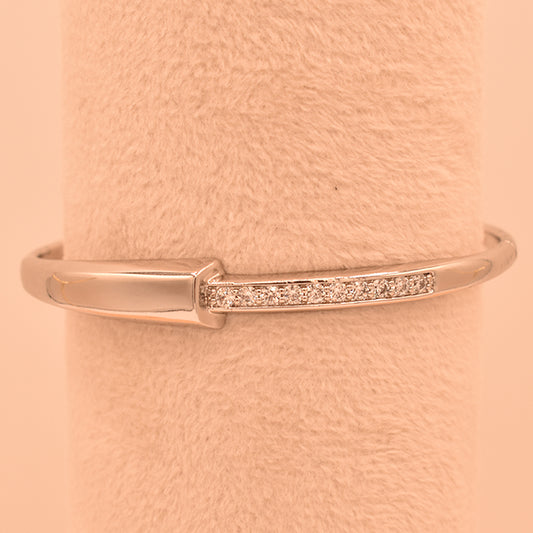 Pulsera Rígida con Brillantes