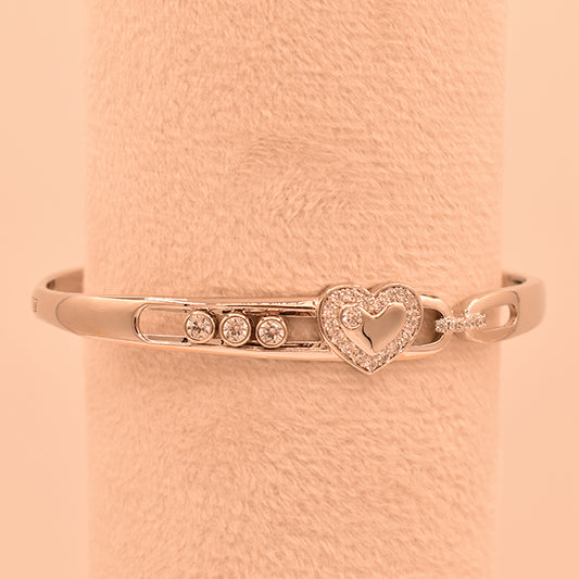 Pulsera Corazón Brillante