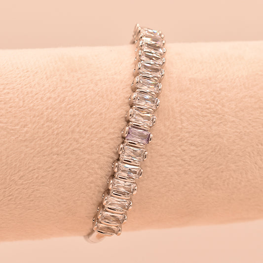 Pulsera Elegance Baguette Brillante