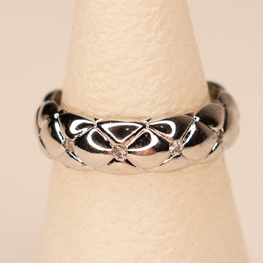 Anillo Acolchado Brillante AN-339