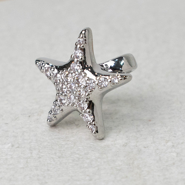 Ear Cuff Estrella de Mar Brillante